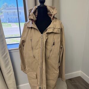 Tommy Hilfiger Tan Military Field Jacket